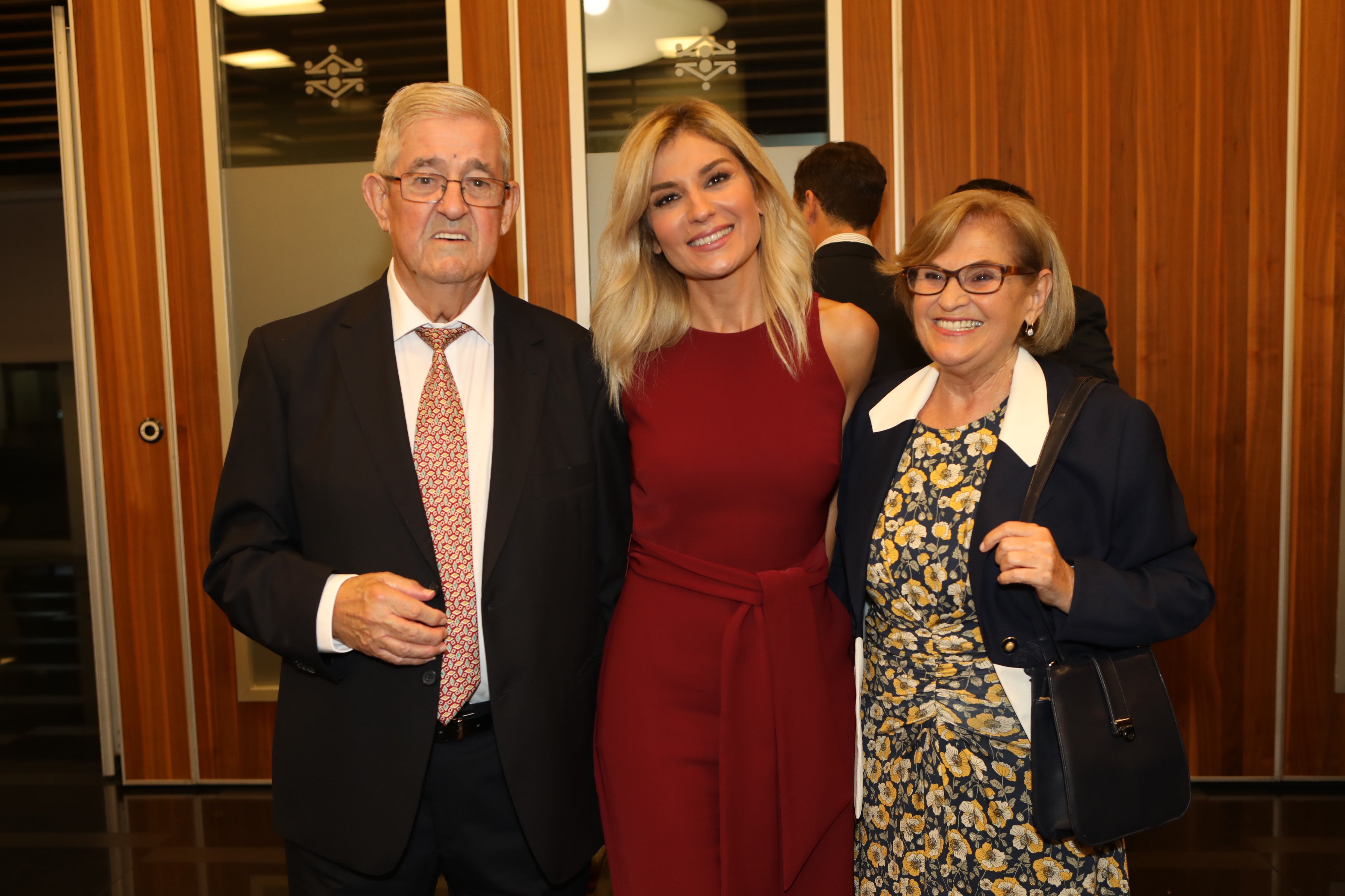 Antonio Golpe, Sandra Golpe y Antonia Cantalejo.