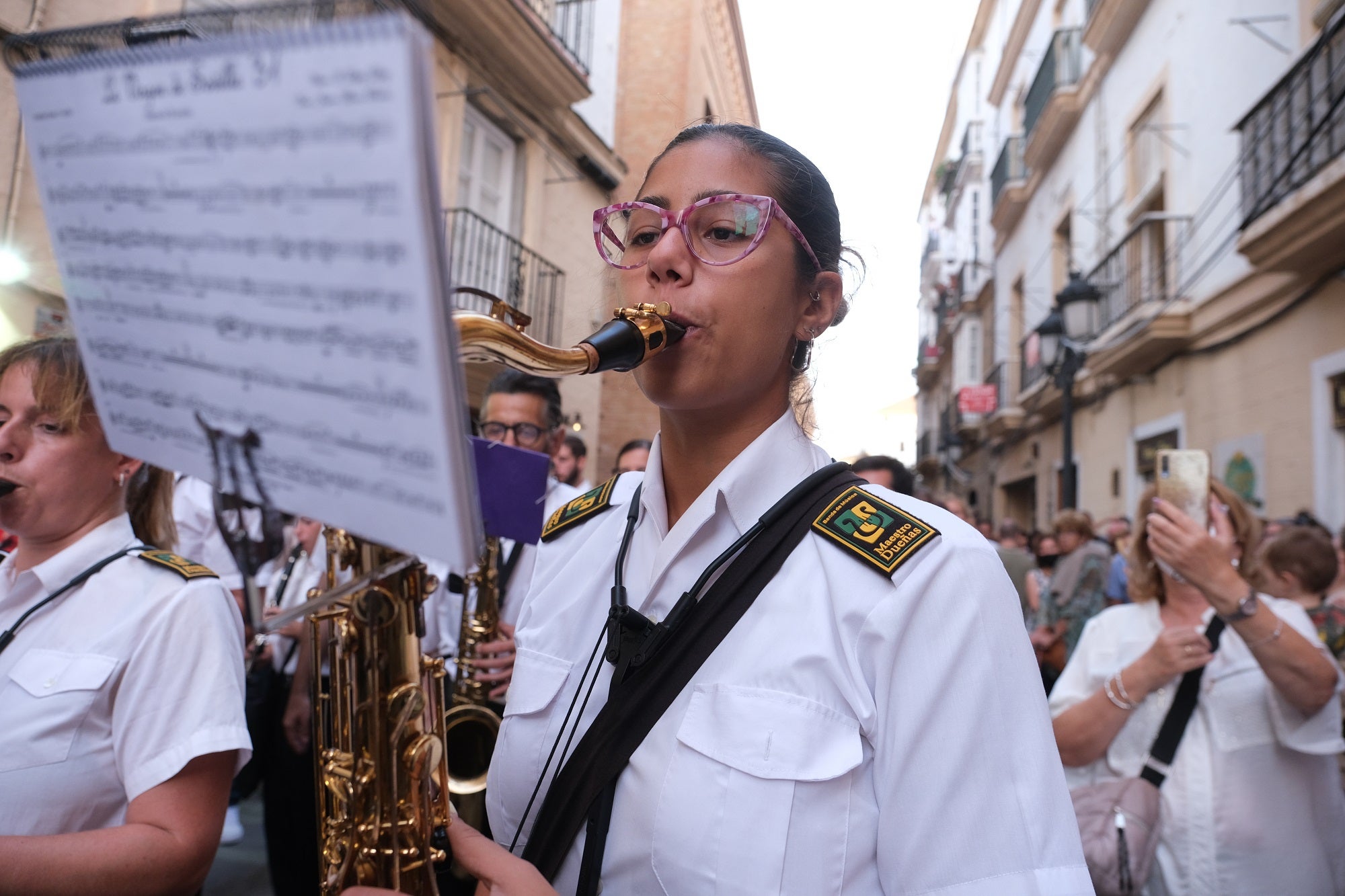 En imágenes: Procesión de la Virgen del Rosario