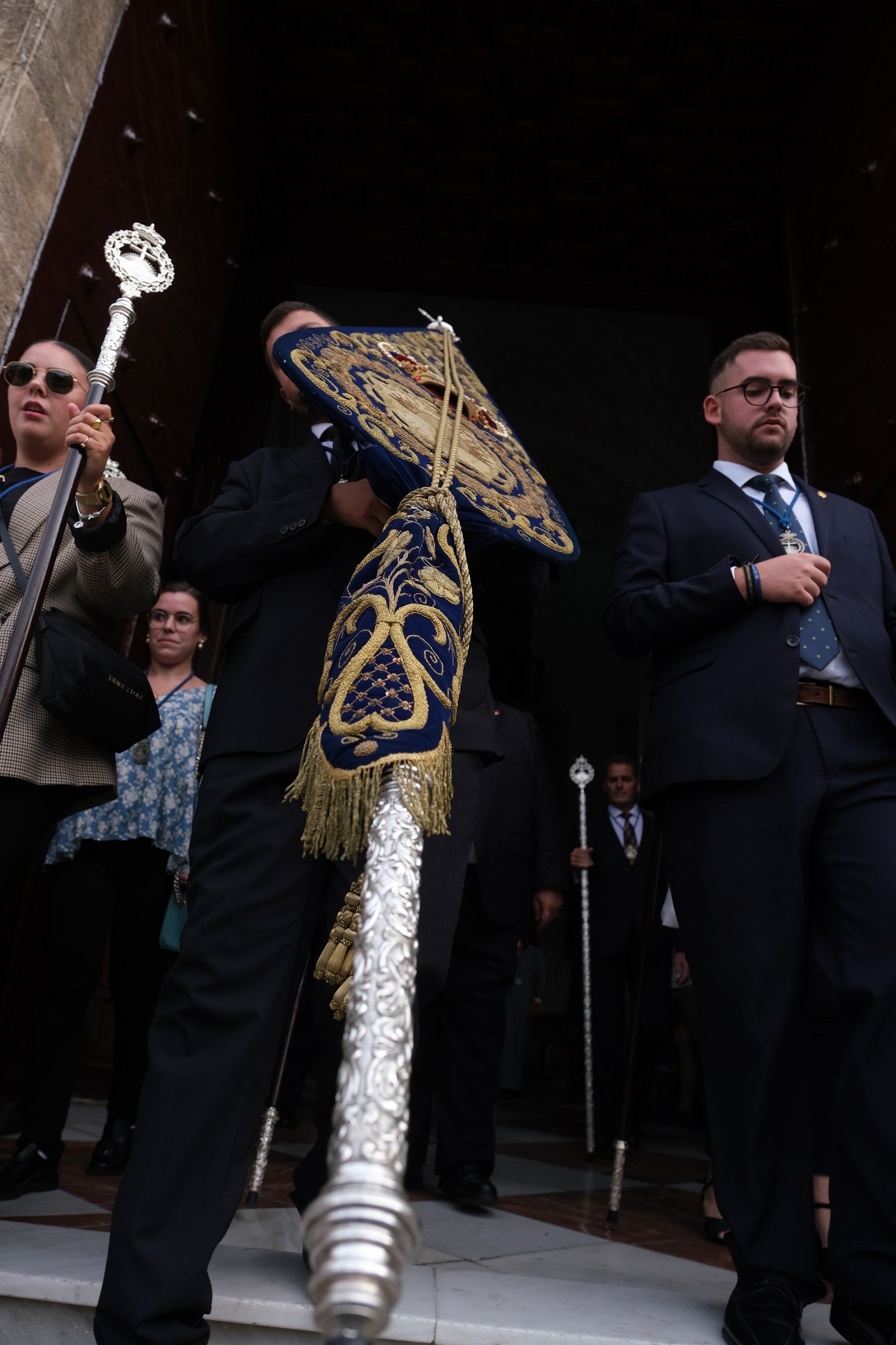 En imágenes: Procesión de la Virgen del Rosario