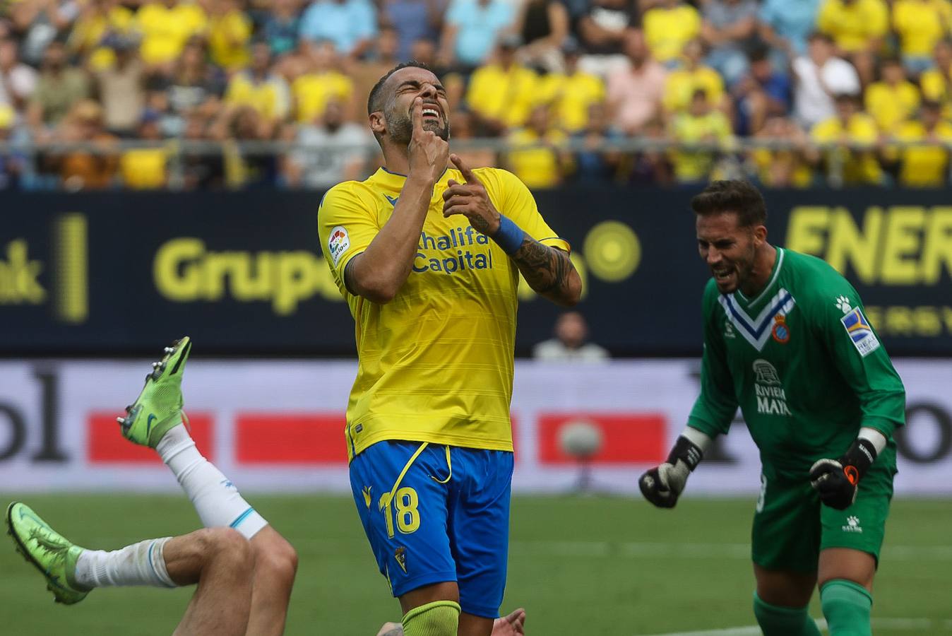 Las mejores imágenes del Cádiz - Espanyol