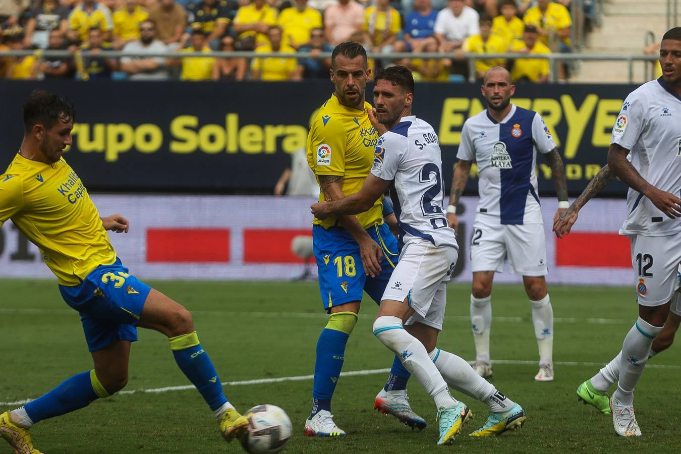 Las mejores imágenes del Cádiz - Espanyol