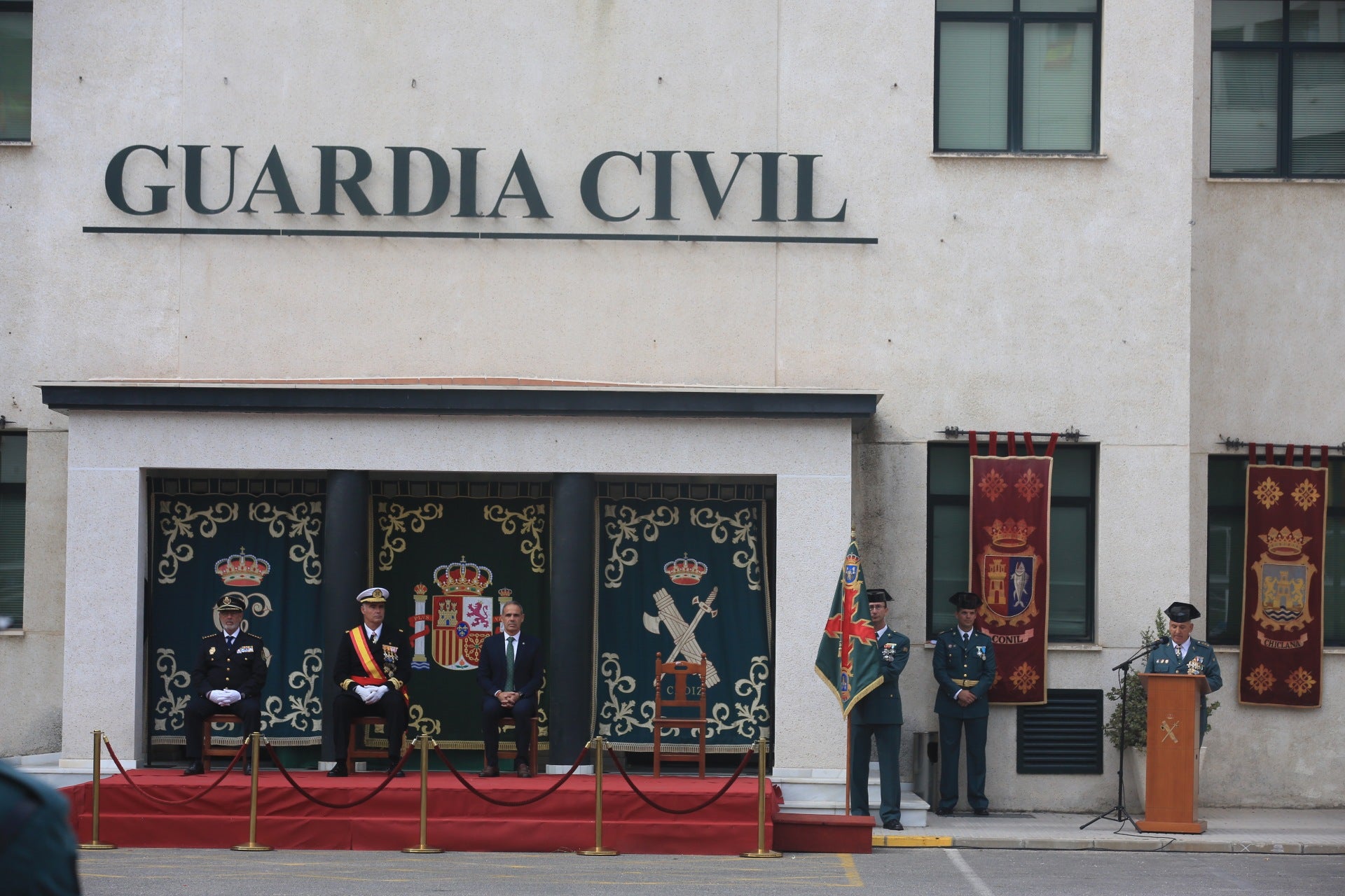 Fotos: La Guardia Civil celebra la festividad de su patrona en Cádiz