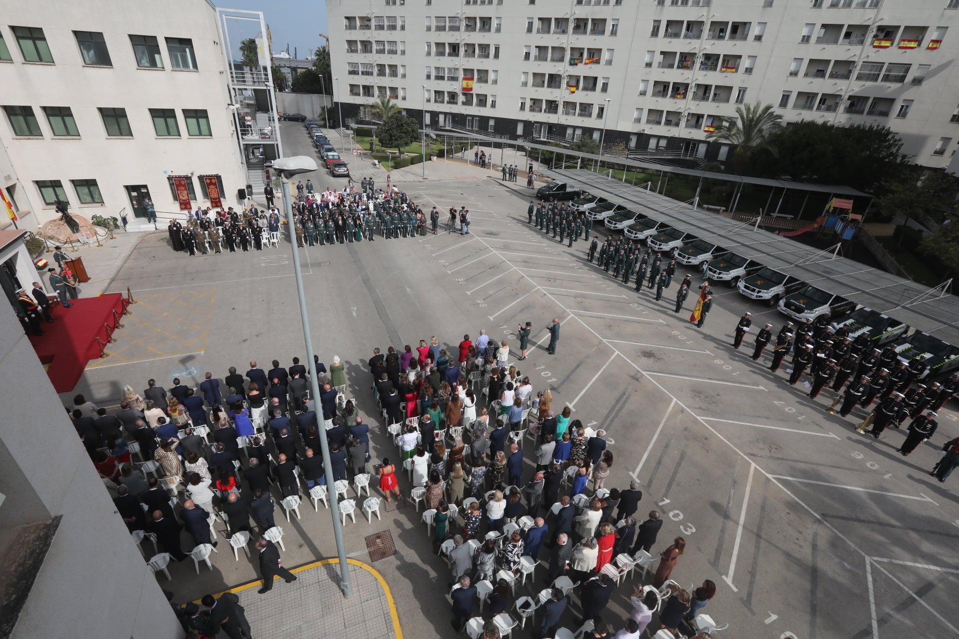 Fotos: La Guardia Civil celebra la festividad de su patrona en Cádiz