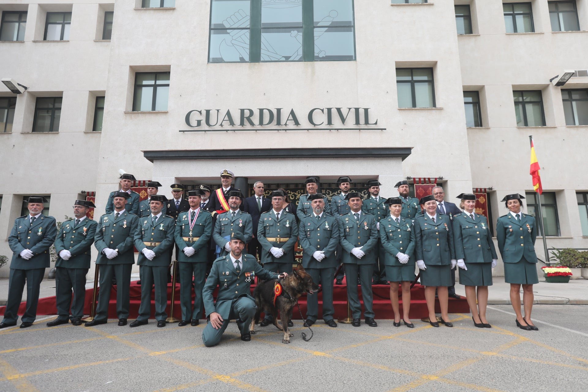 Fotos: La Guardia Civil celebra la festividad de su patrona en Cádiz