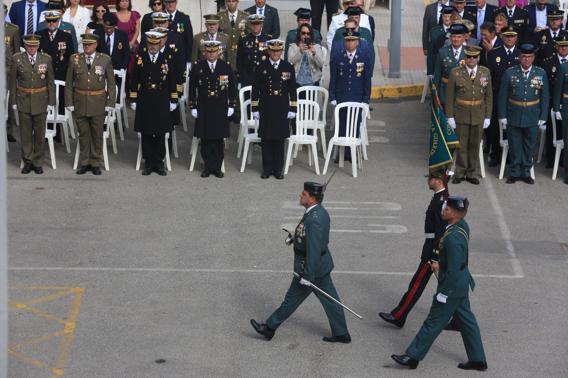 Fotos: La Guardia Civil celebra la festividad de su patrona en Cádiz