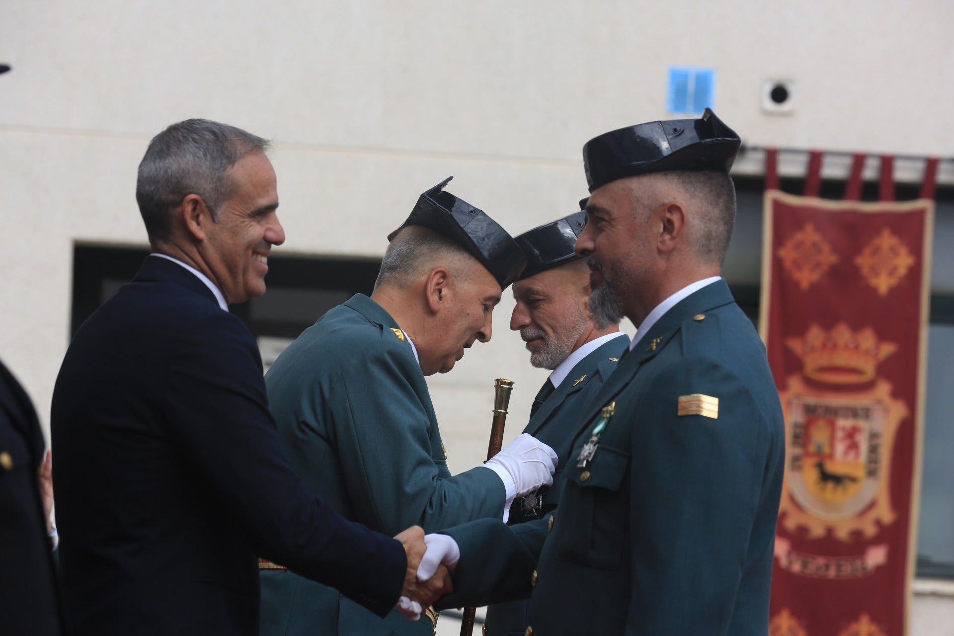 Fotos: La Guardia Civil celebra la festividad de su patrona en Cádiz