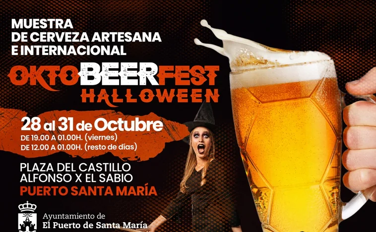 La Plaza del Castillo de El Puerto acogerá el OktoBeerfest Halloween