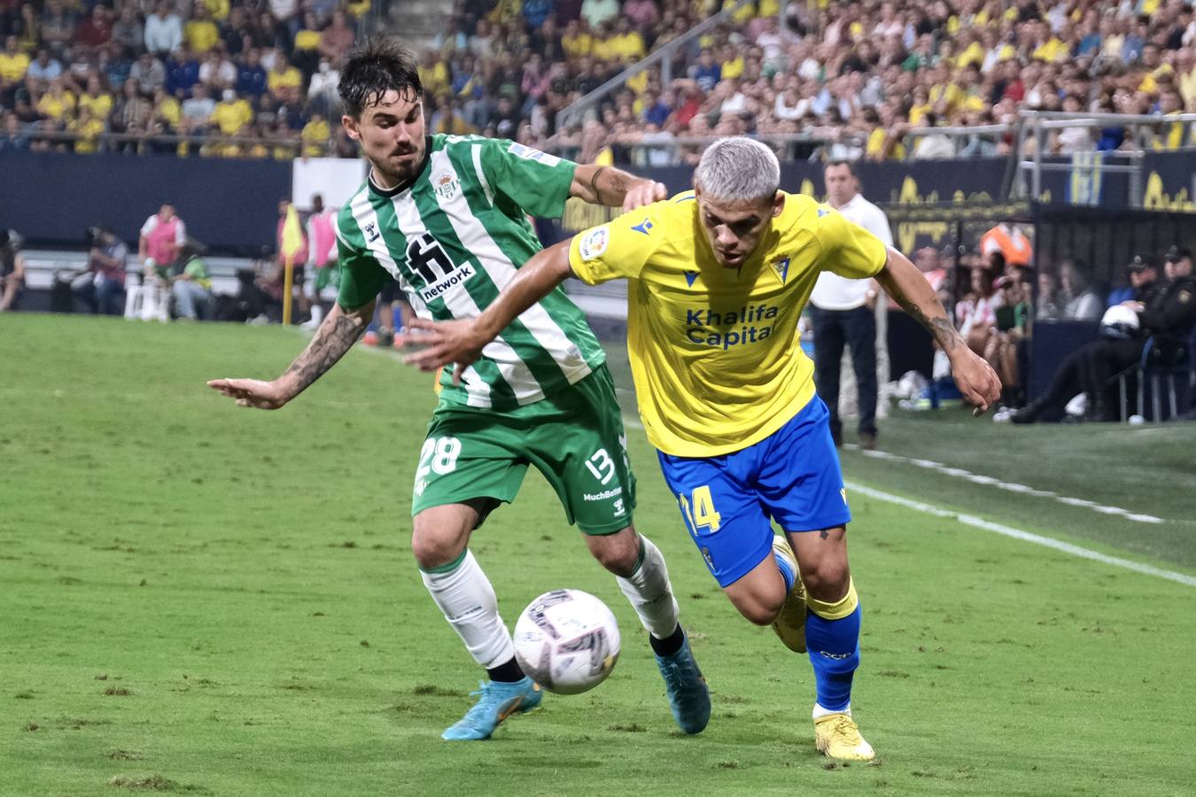 Partido Cádiz CF-Betis (0-0)