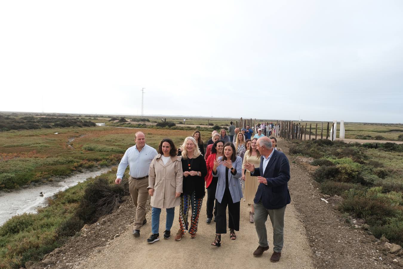 Así es la nueva vía ciclopeatonal entre San Fernando y Chiclana