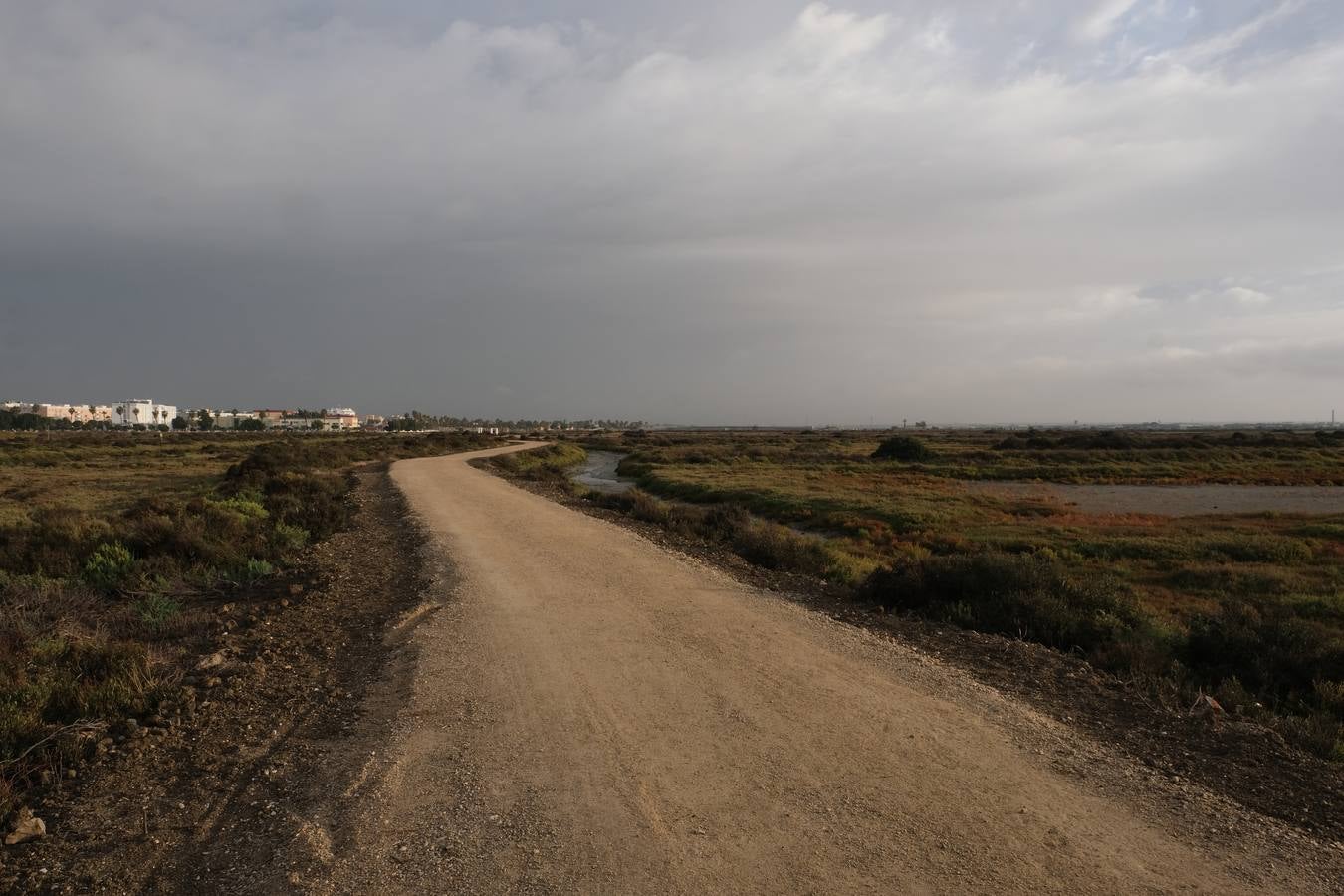 Así es la nueva vía ciclopeatonal entre San Fernando y Chiclana