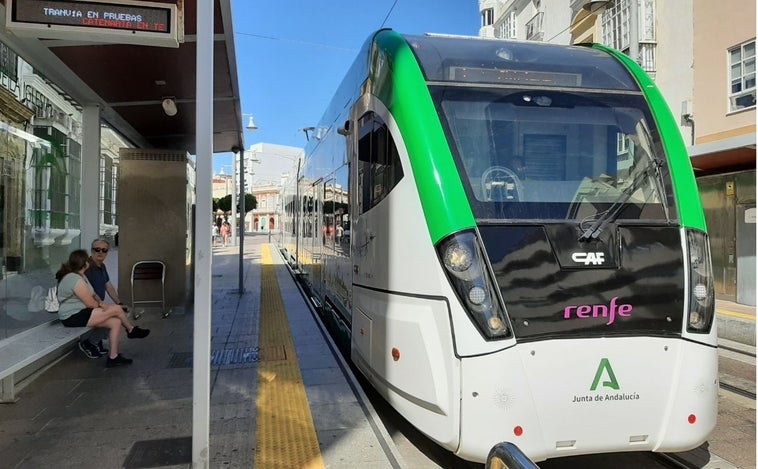 El tranvía de la Bahía de Cádiz comenzará a funcionar el miércoles 26 de octubre