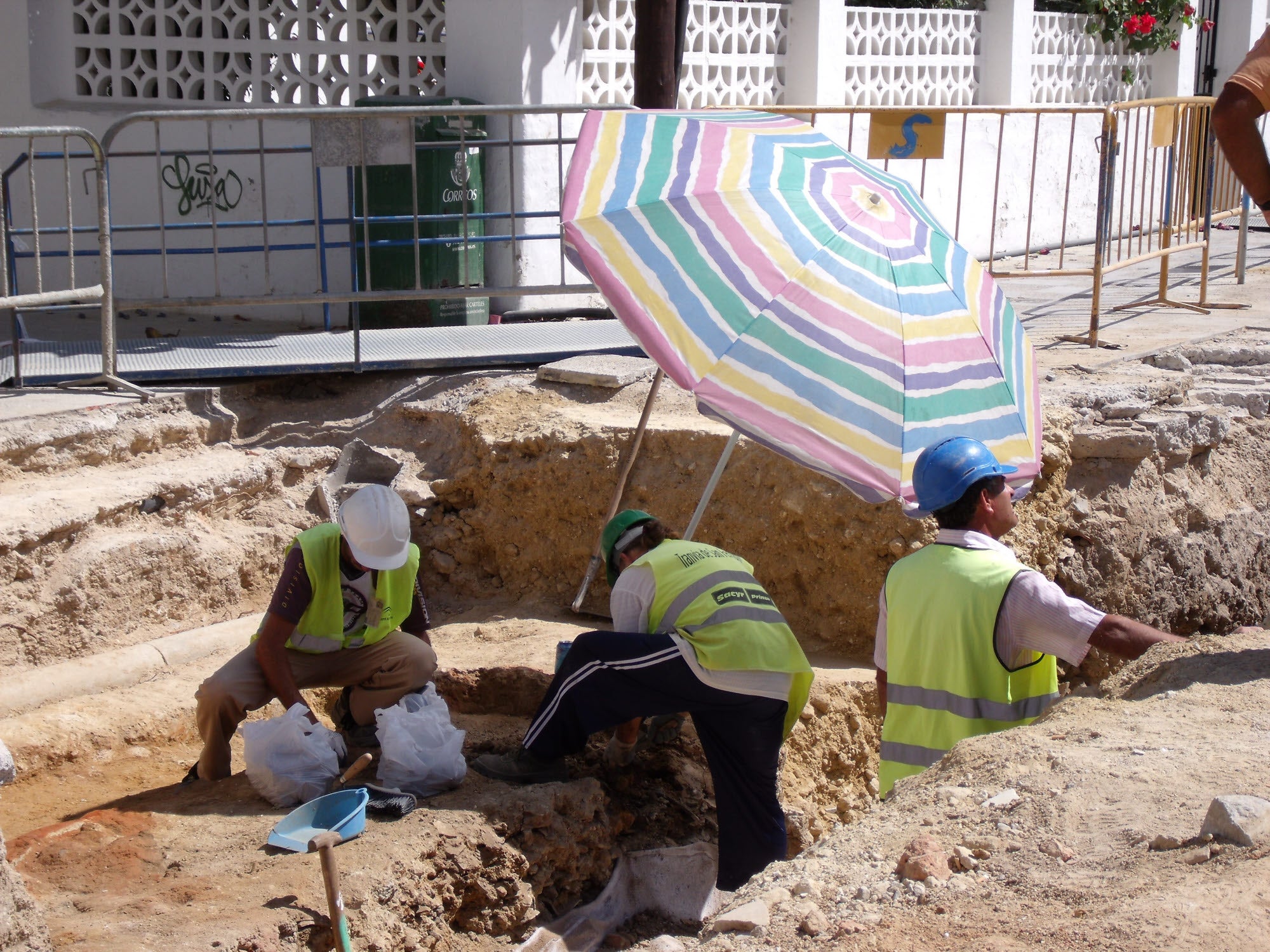 Imágenes históricas: Los años de obras del tranvía de la Bahía de Cádiz