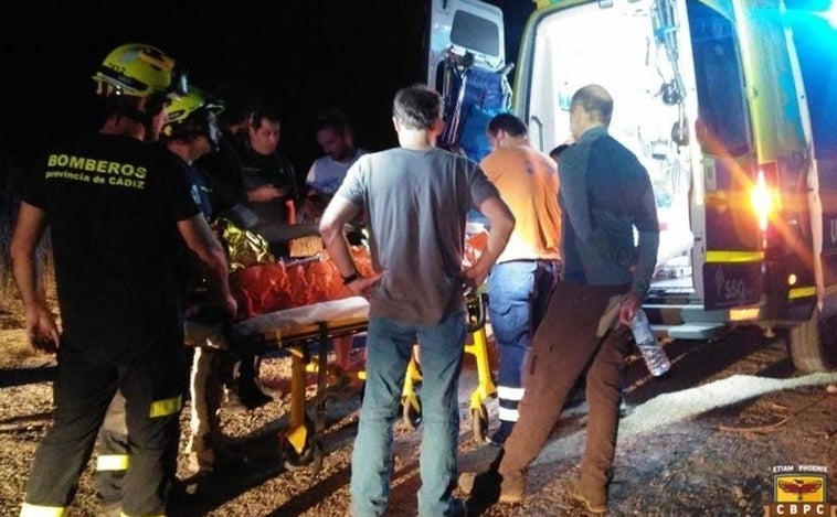 Rescatan a un parapentista accidentado en Algodonales