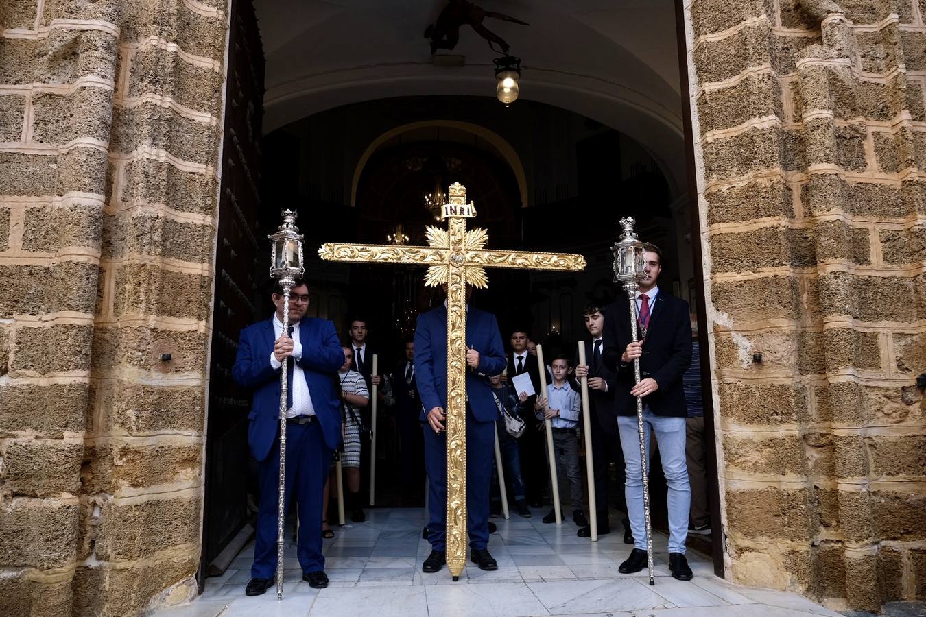 Así ha sido la procesión de la Virgen de la Palma en Cádiz
