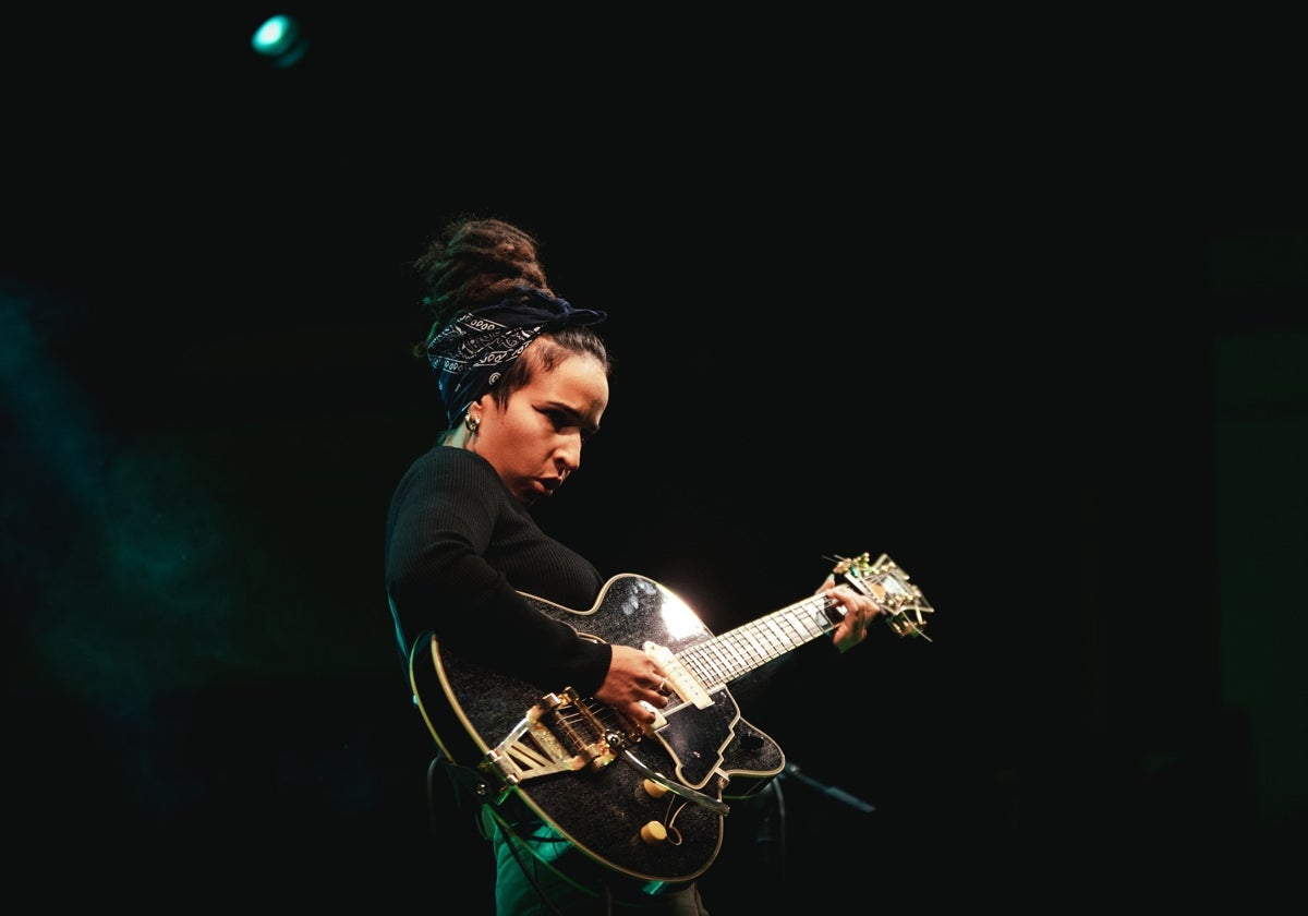 Imagen de 'La Perra Blanco' en un concierto.