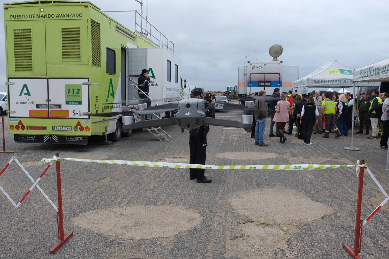 El Puerto se prepara para combatir un vertido de 3.000 toneladas de fueloil