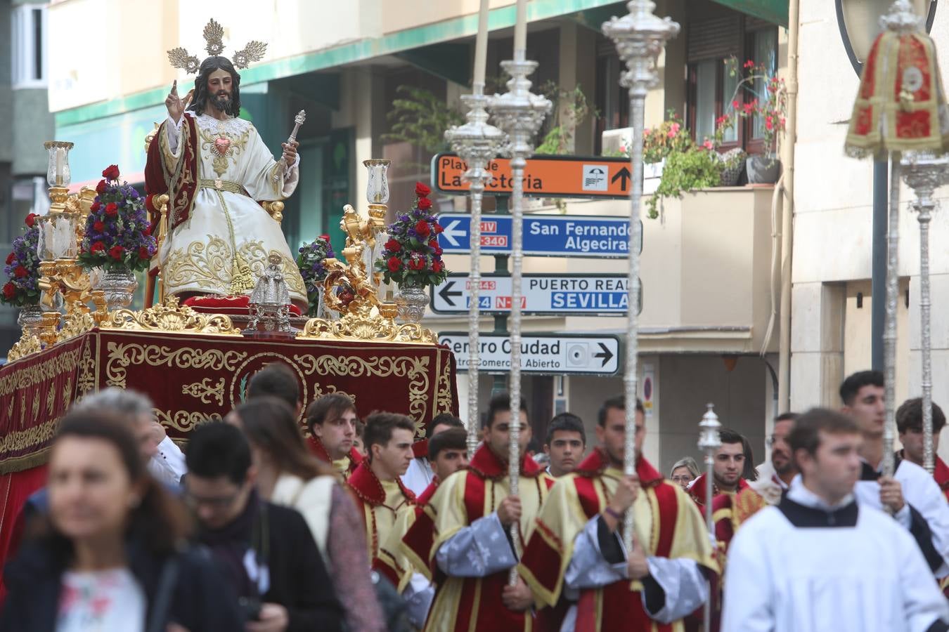 Fotos: Celebración de la festividad de Cristo Rey en San José