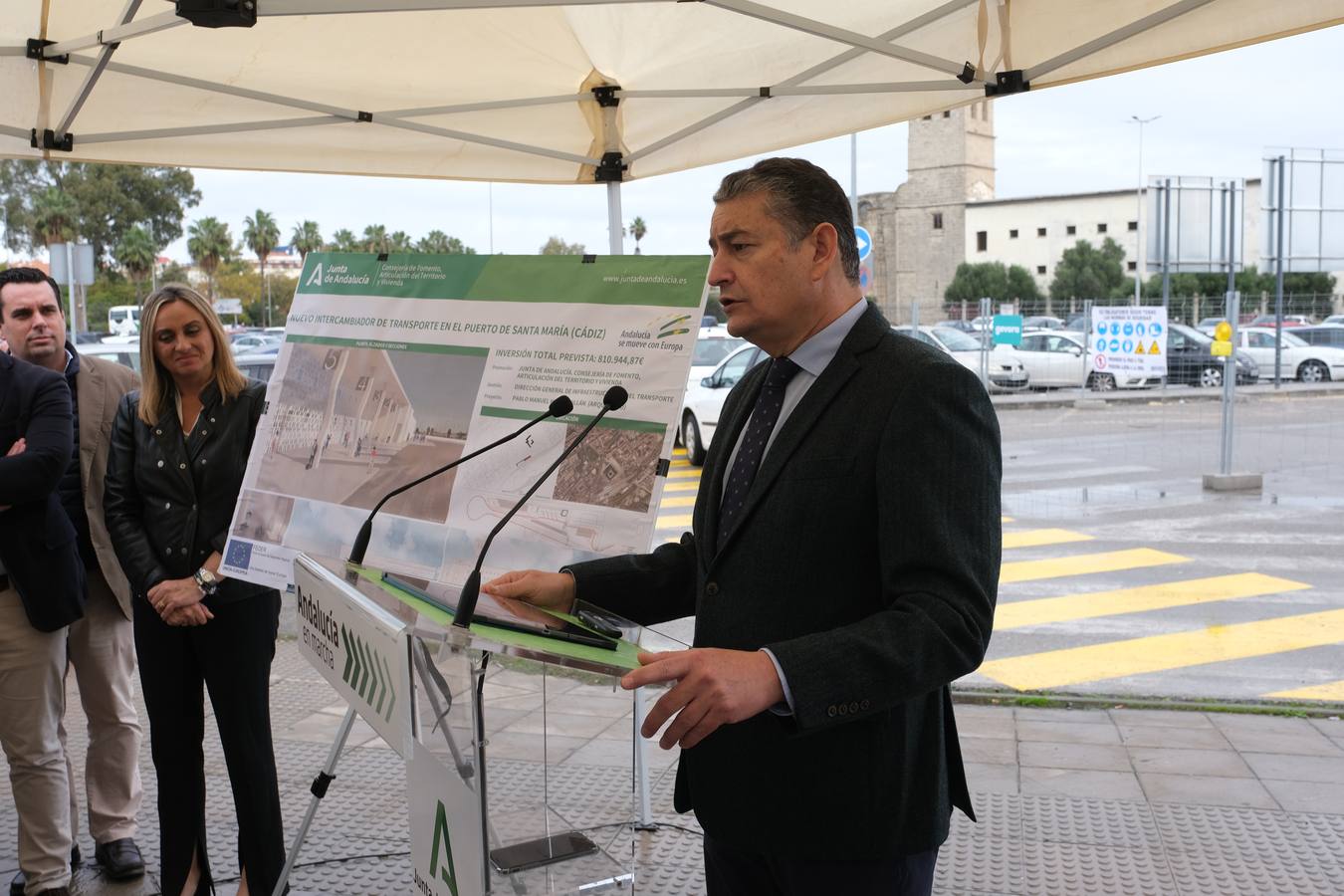 FOTOS: Arrancan las obras para que El Puerto tenga estación de autobuses