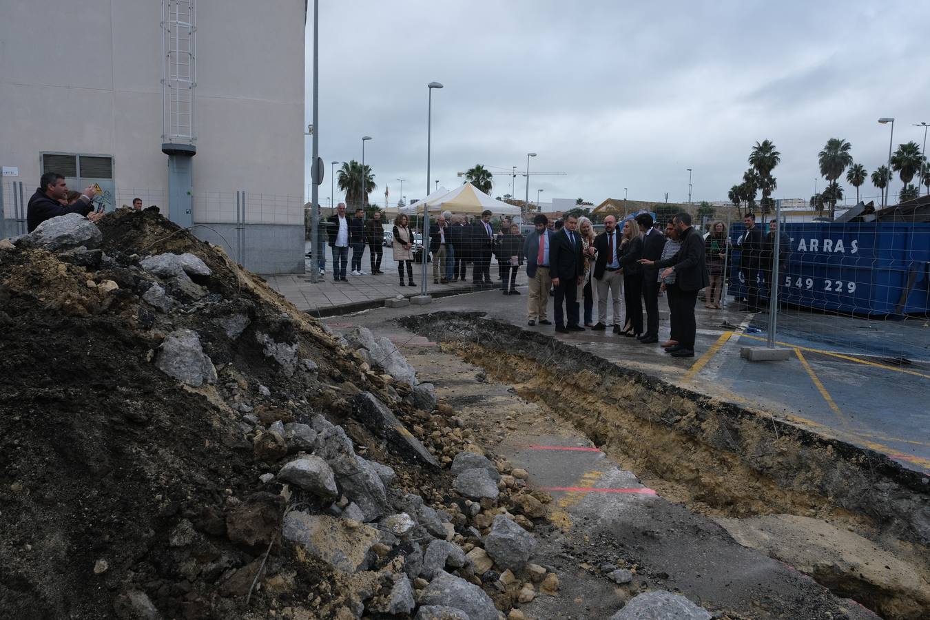 FOTOS: Arrancan las obras para que El Puerto tenga estación de autobuses