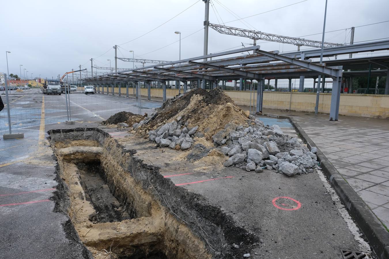 FOTOS: Arrancan las obras para que El Puerto tenga estación de autobuses