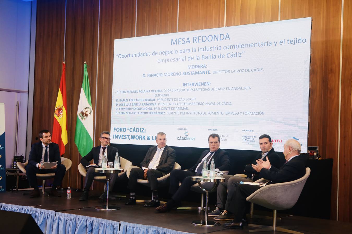 Las imágenes del Foro de CádizPort &#039;Cádiz: Invest, Work &amp; Live&#039; en el Parador