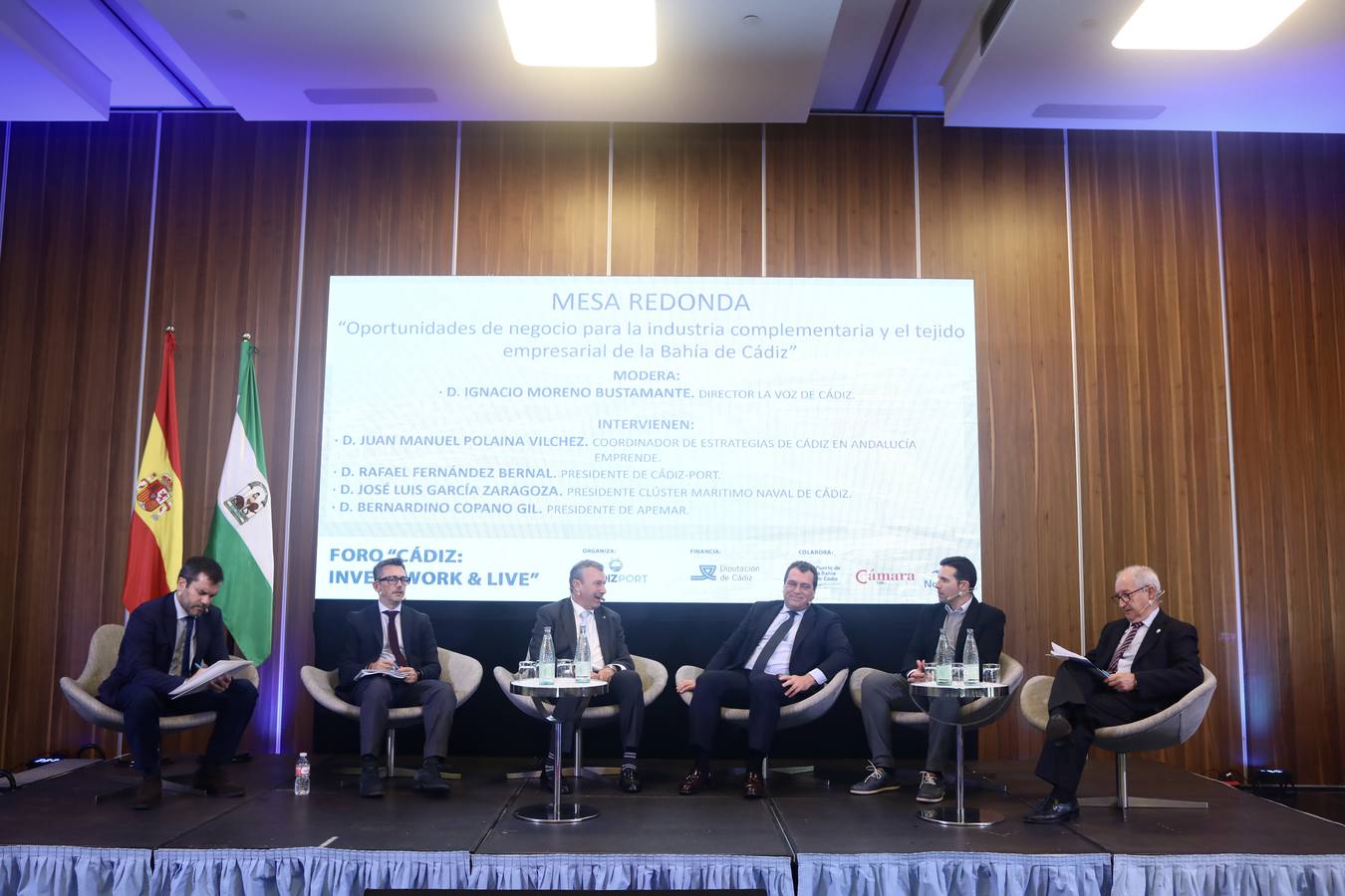 Las imágenes del Foro de CádizPort &#039;Cádiz: Invest, Work &amp; Live&#039; en el Parador