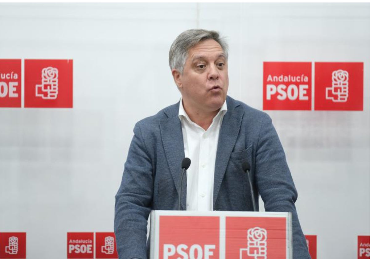 Óscar Torres es el portavoz del PSOE en el Ayuntamiento.