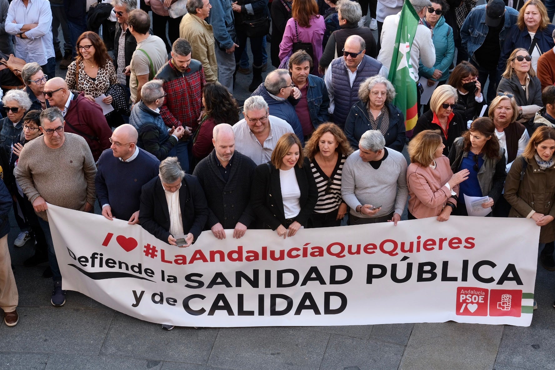 En imágenes: Manifestación en Cádiz «contra la privatización de la sanidad»