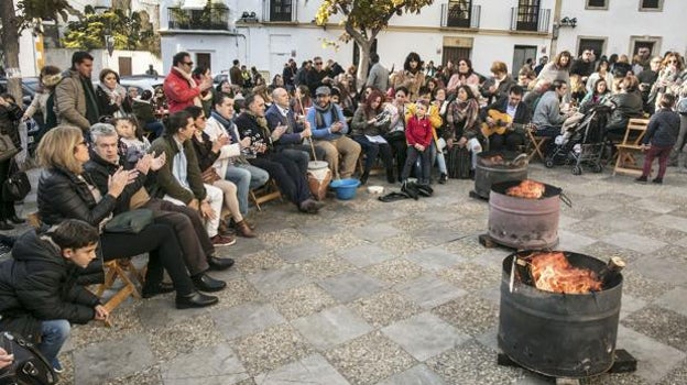 Una zambomba en Jerez.