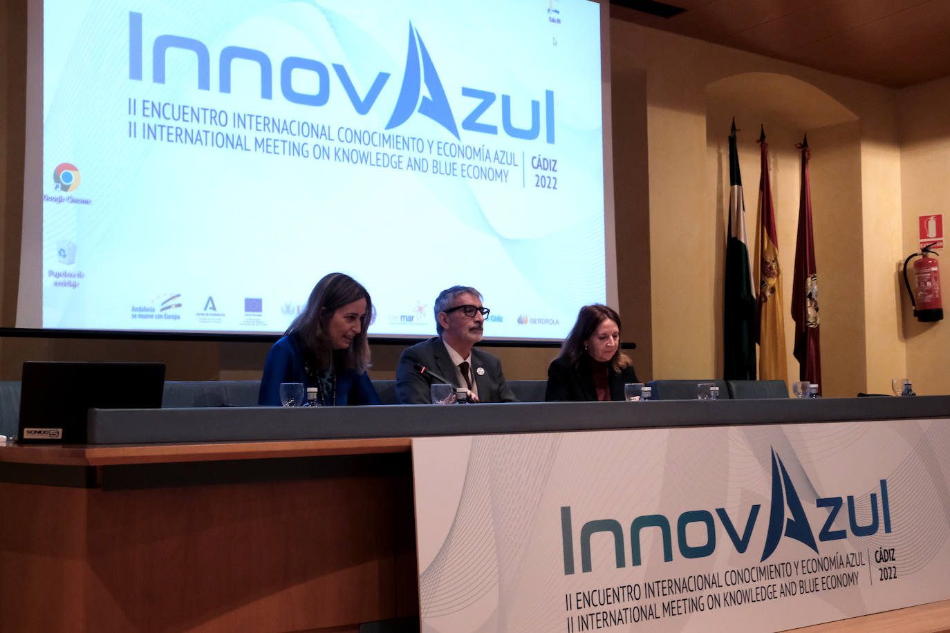 Fotos: Así ha sido el primer día del II Encuentro Internacional de Conocimiento y Economía Azul