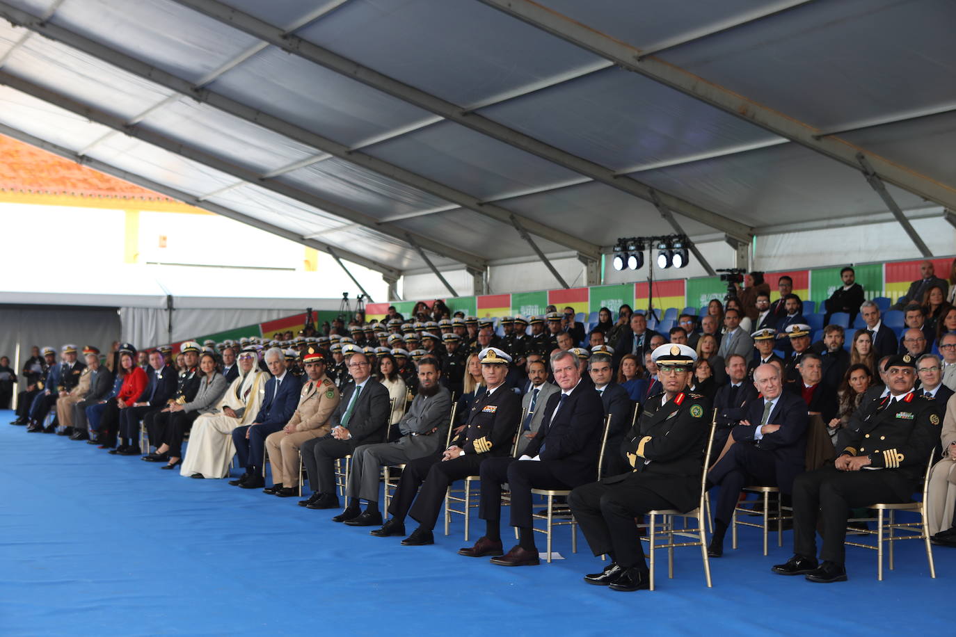 Ceremonia de entrega de la corbeta &#039;Hail&#039; en Navantia San Fernando