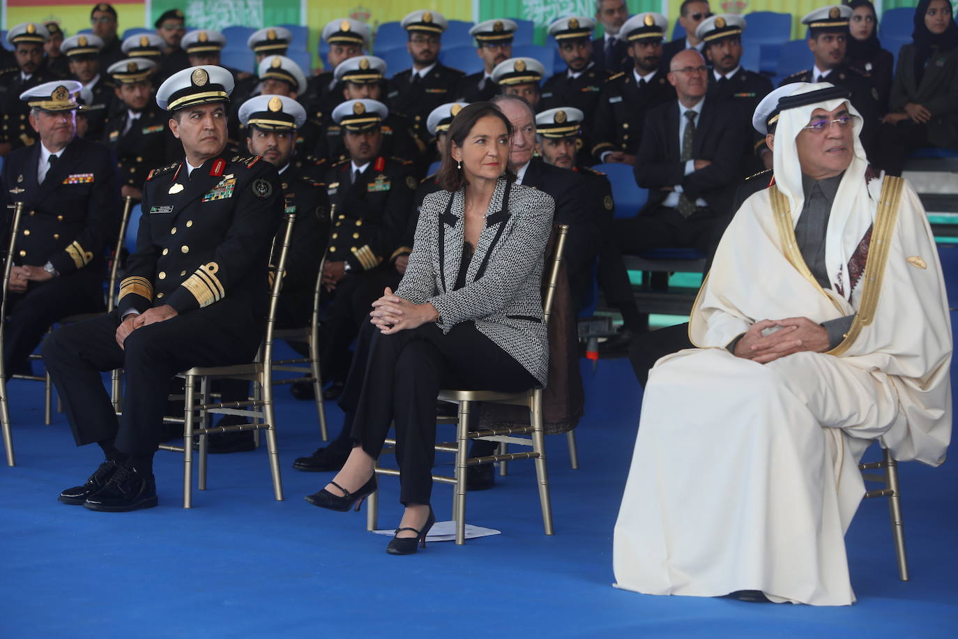 Ceremonia de entrega de la corbeta &#039;Hail&#039; en Navantia San Fernando