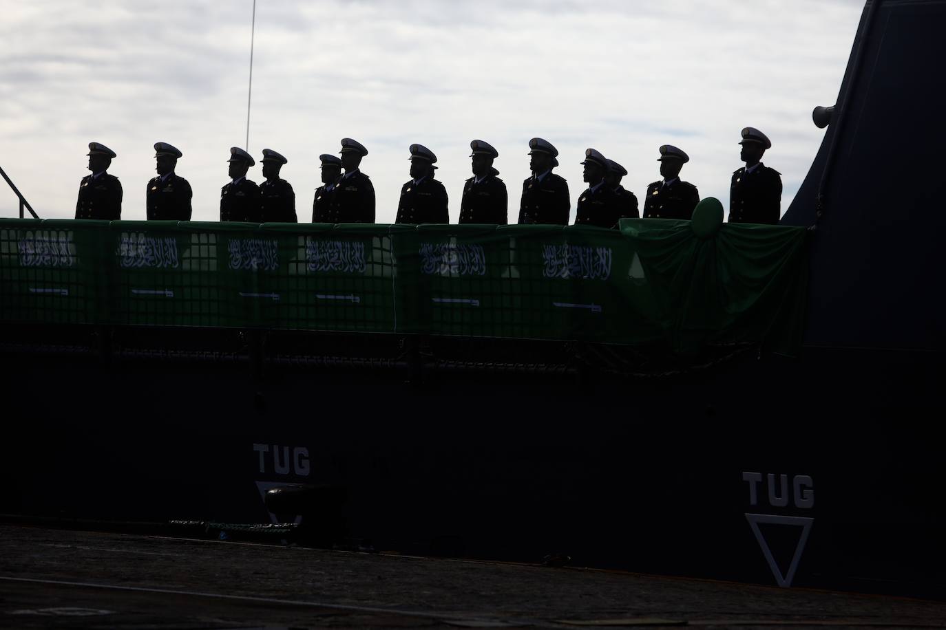 Ceremonia de entrega de la corbeta &#039;Hail&#039; en Navantia San Fernando