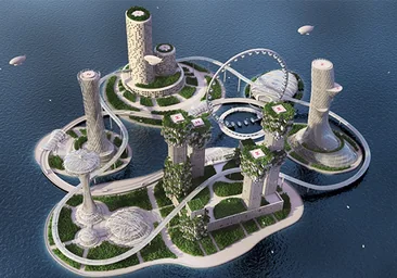 Así serán las ciudades en el futuro: Flotantes, subterráneas o cubiertas de vegetación