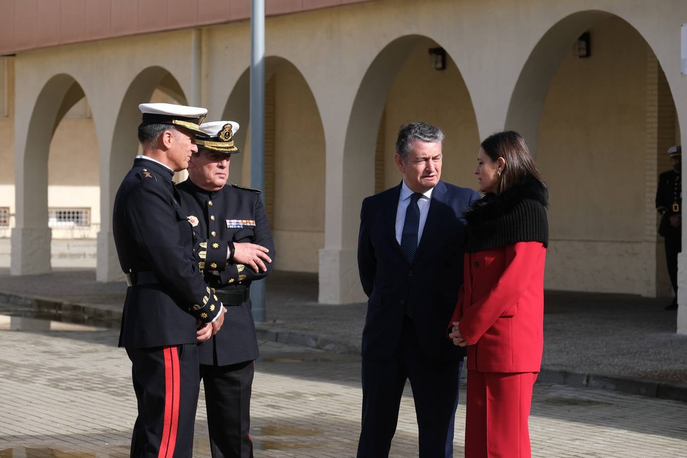 Fotos: las imágenes de la visita del rey Felipe VI al TEAR de San Fernando