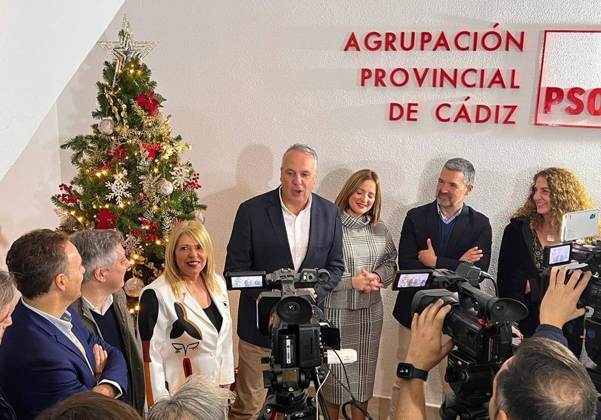 Juan Carlos Ruiz Boix, durante el encuentro con la prensa celebrado en la mañana del lunes.