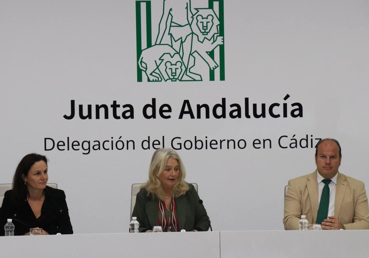 María López Sanchís, Mercedes Colombo y Óscar Curtido.