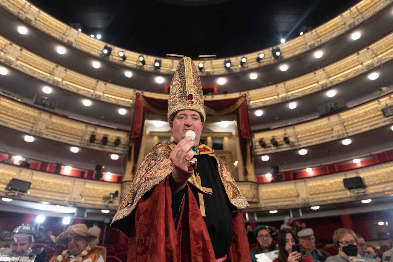 Fotos: las primeras imágenes de la Lotería de Navidad desde el Teatro Real