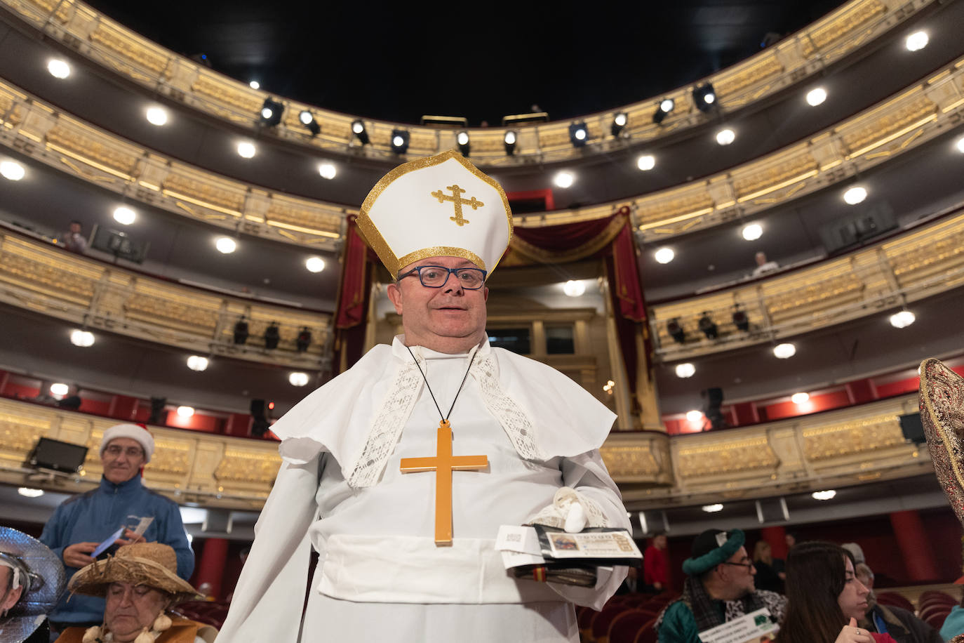 Fotos: las primeras imágenes de la Lotería de Navidad desde el Teatro Real