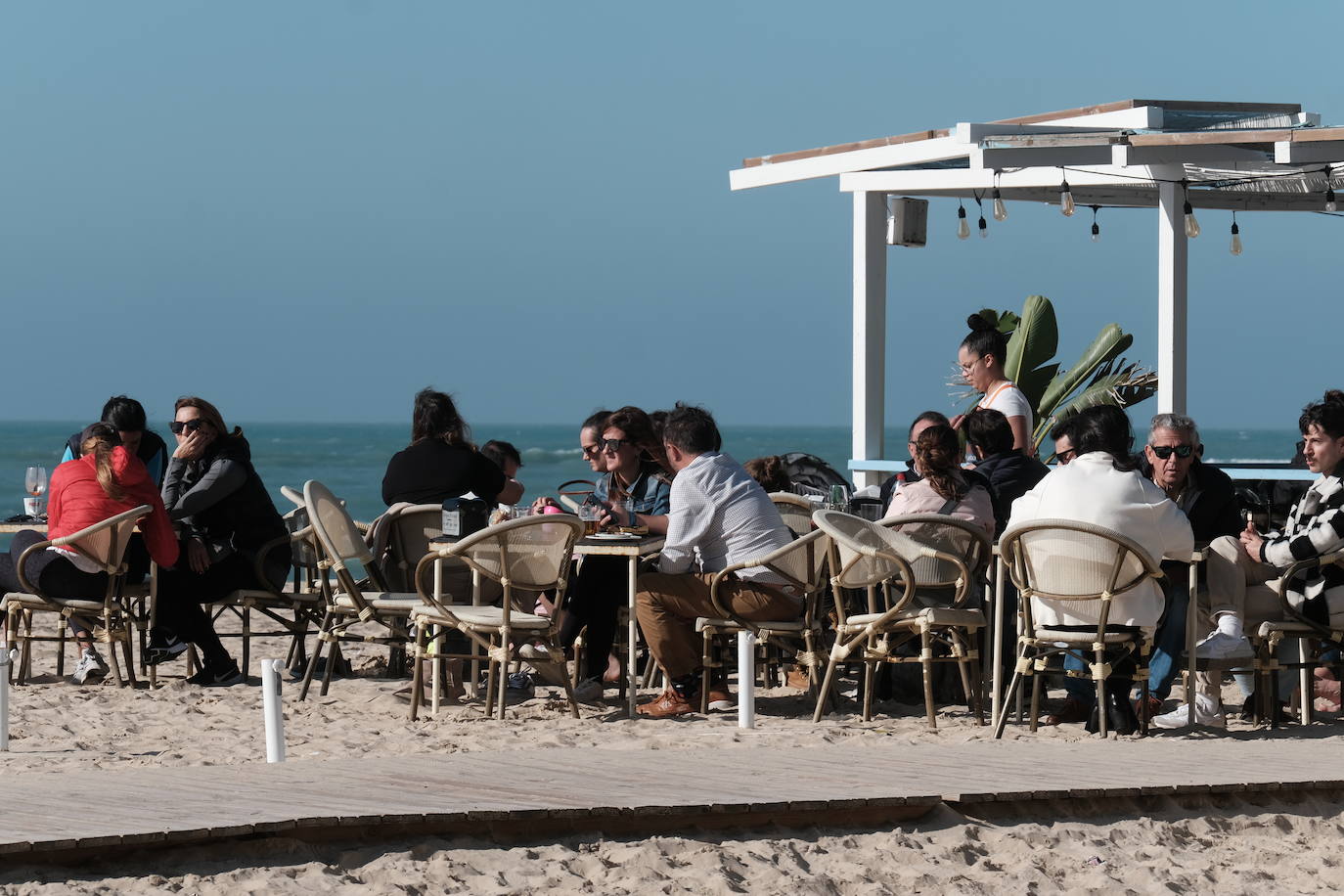 Fotos: Navidad al sol en Cádiz