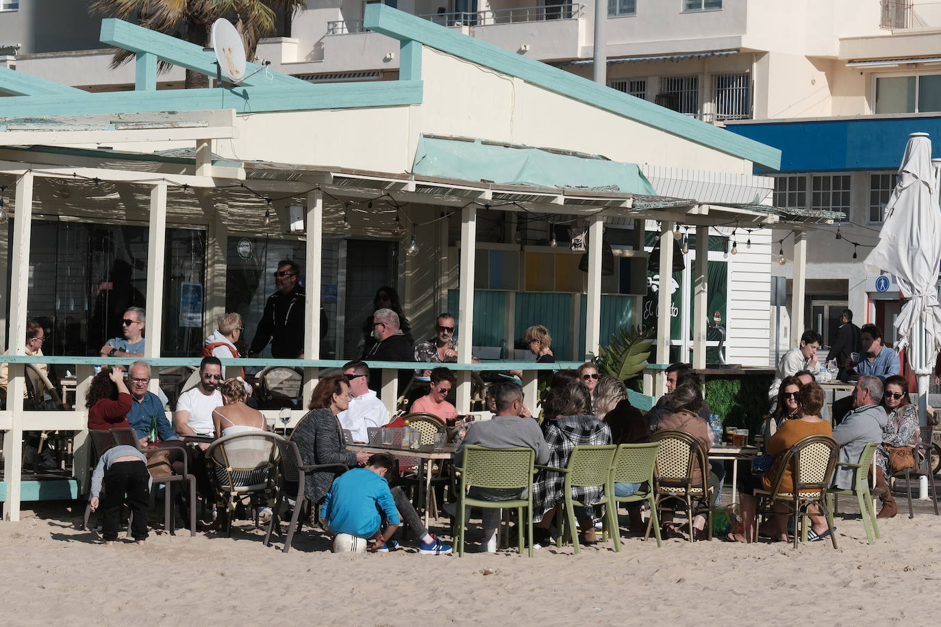 Fotos: Navidad al sol en Cádiz