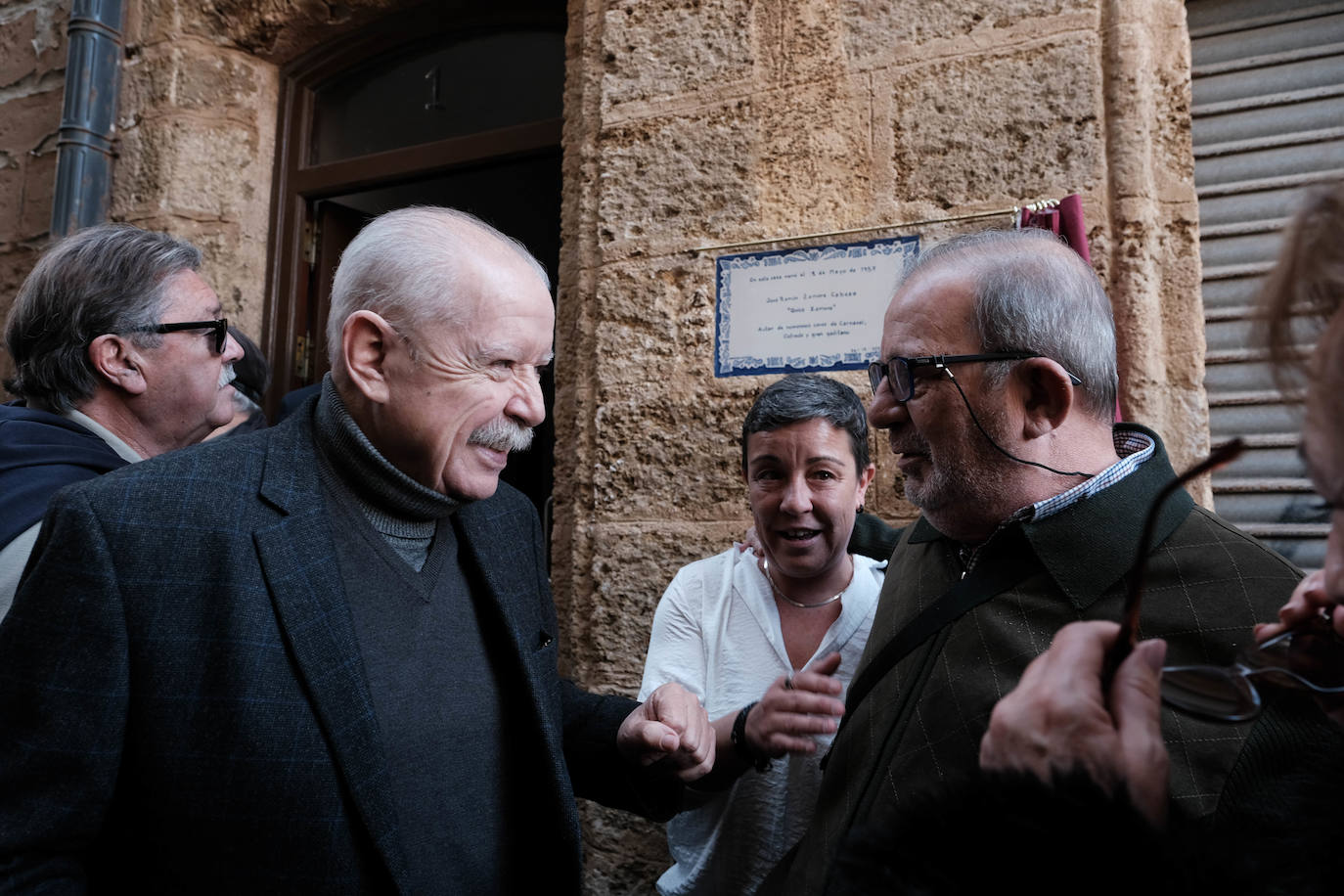 Fotos: Así ha sido el acto de colocación de la placa conmemorativa de Quico Zamora