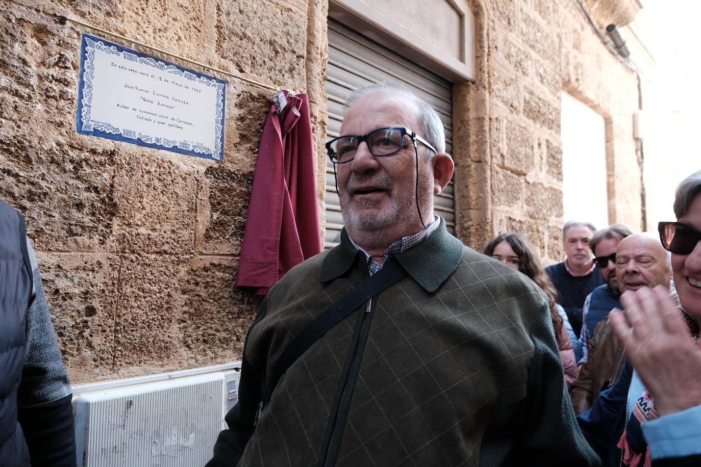 Fotos: Así ha sido el acto de colocación de la placa conmemorativa de Quico Zamora
