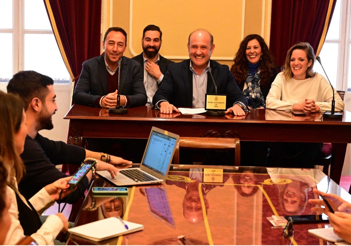 Juancho Ortiz y los concejales del PP han ofrecido este jueves un balance del año 2022.