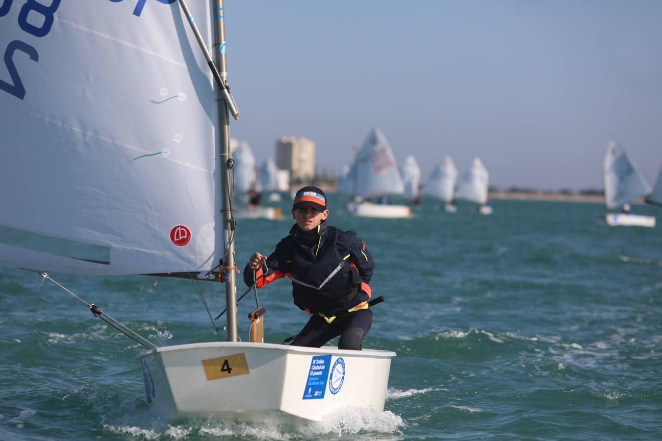 La Excellence Cup de Optimist se despide con honores de la Bahía de Cádiz