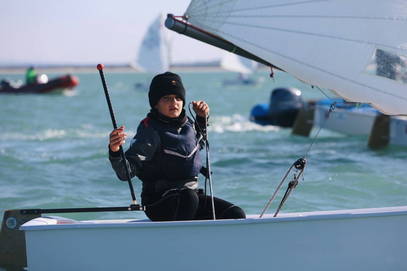 La Excellence Cup de Optimist se despide con honores de la Bahía de Cádiz