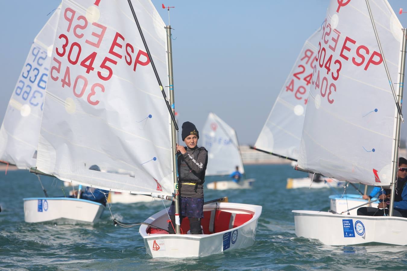 La Excellence Cup de Optimist se despide con honores de la Bahía de Cádiz