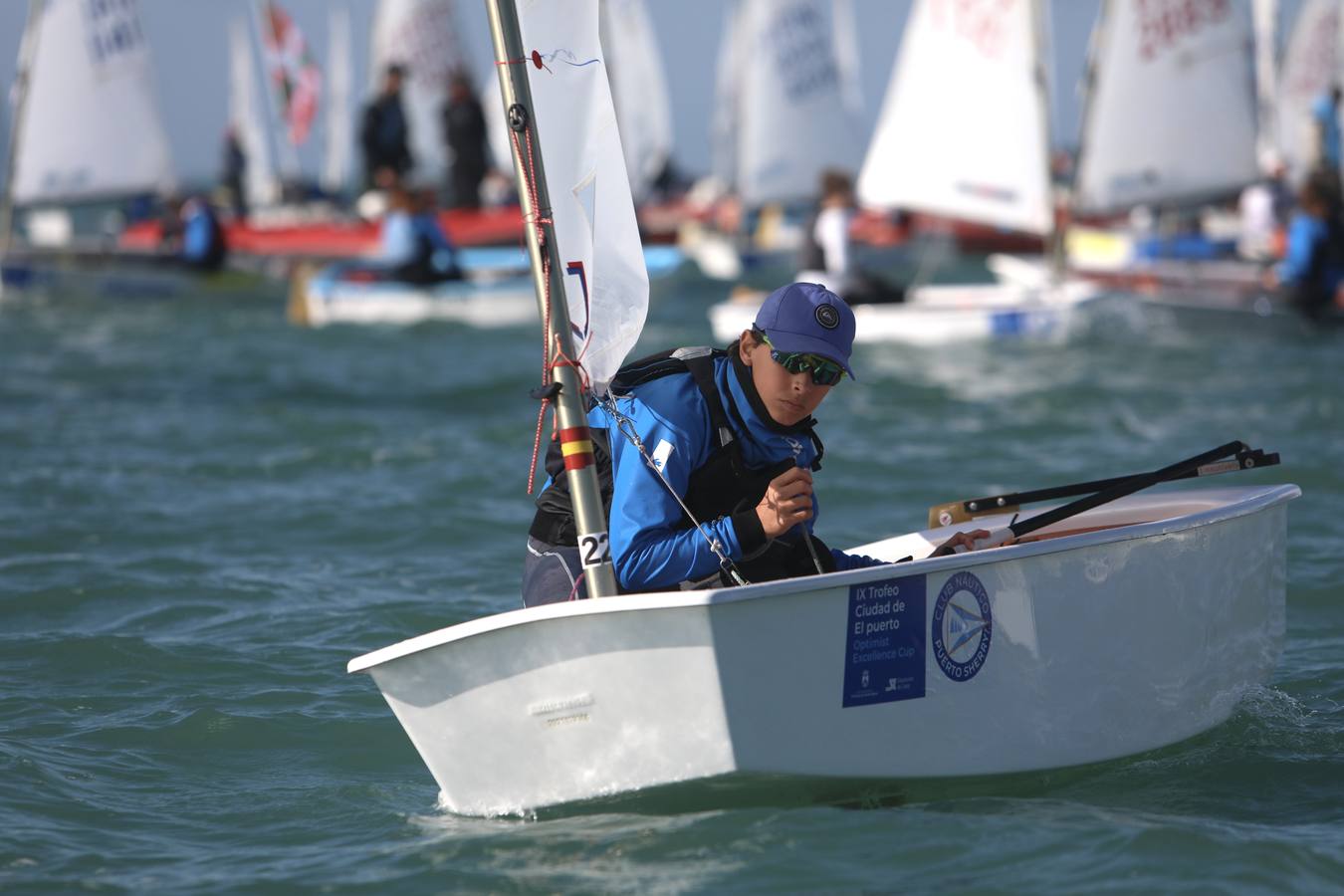 La Excellence Cup de Optimist se despide con honores de la Bahía de Cádiz