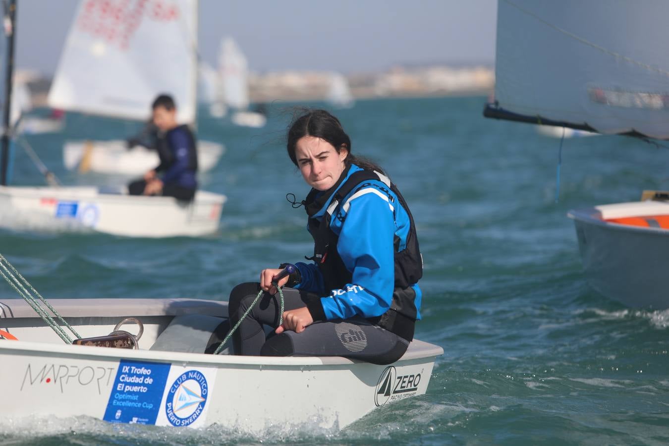 La Excellence Cup de Optimist se despide con honores de la Bahía de Cádiz