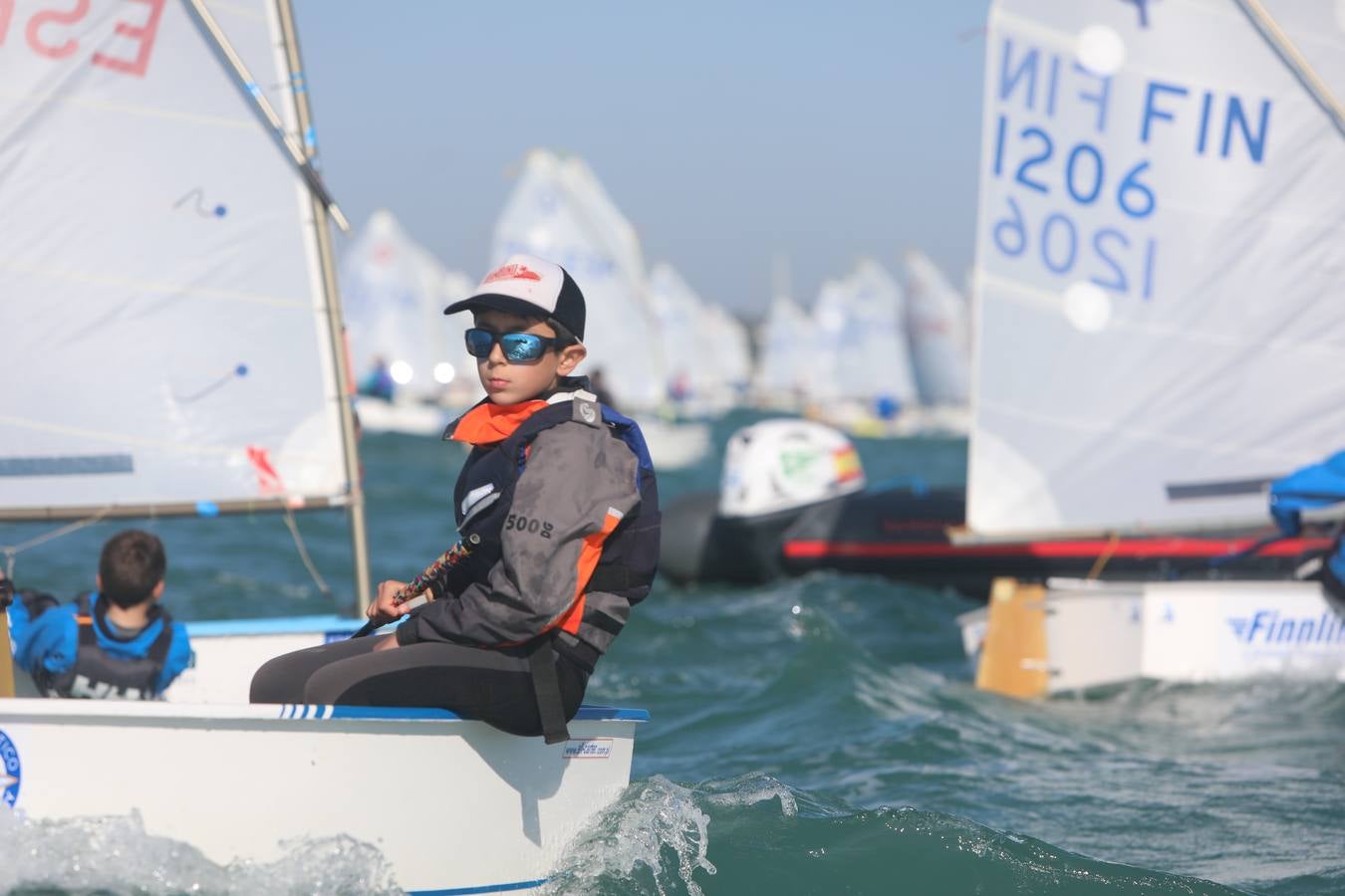 La Excellence Cup de Optimist se despide con honores de la Bahía de Cádiz